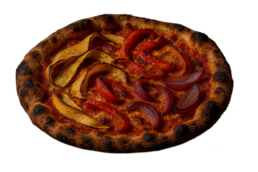The Garden wood-fired pizza